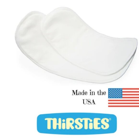 NEW and sealed, 2-pack Thirsties diaper hemp inserts, made in USA - Picture 2 of 7